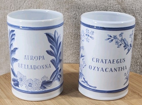 Ancien paire pot pharmacie - pot,