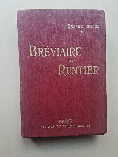 Bréviaire rentier - du,