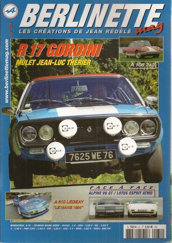 Berlinette mag alpine gt - mag,