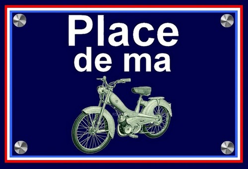Plaque place de ma - plaque,