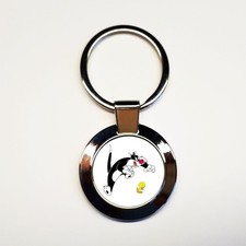 Porte-clés acier inoxydable