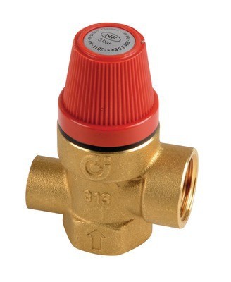 Soupape sécurité z - soupape, 1/2"