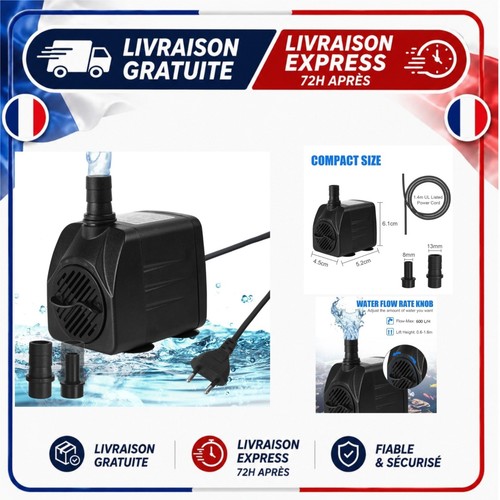 Pompe eau aquarium - pompe,