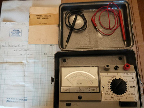Multimètre analogique russe - multimètre,