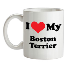 I Love Mon Boston Terrier