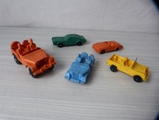 #Miniature Vintage#  Lot véhicules en Plastique moulé (Tomte, Vinyl Line...)