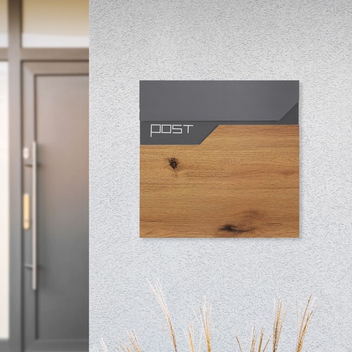 Boîte aux lettres acier - boîte,