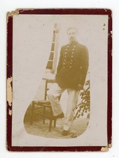 PHOTO vers 1900, un militaire