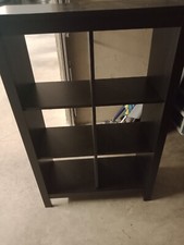 ETAGERE NOIRE EN BOIS IKEA
