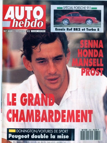 A20 auto hebdo - hebdo, 22/07/92