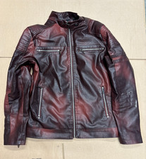 Veste En Cuir Décontractée