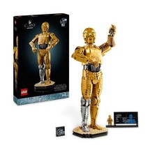 LEGO Star Wars 75398 C-3PO - Figurine de Droide a Construire - Maquette pour Adu