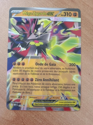 Carte pokemon méga zygarde - pokemon,