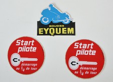 3 autocollants sticker START