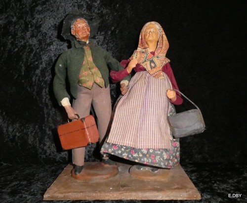 Anciens santons simone - anciens, jouglas