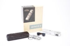 Appareil photo miniature MINOX B #974995 dans sa boite d'origine