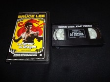 VHS BRUCE LEE / LA FUREUR DU DRAGON / RENE CHATEAU 1982