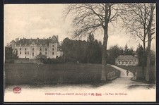 CPA Vendeuvre-sur-Barse, Le Parc du Château 