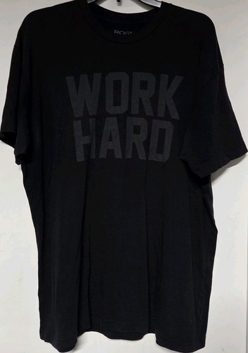 Rogue fitness work - "work, hard"