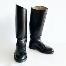 BOTTES CRS FRENCH POLICE BOOTS MOLLET XXL CALF EU42 US8.5 UK8 ROB FETISH BLUF