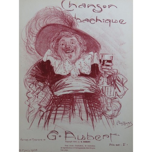 Aubert gaston chanson bachique - aubert,