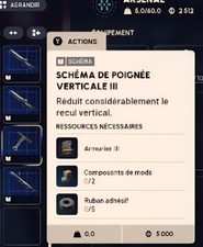 ARC RAIDERS ✨ Schéma : Poignée Verticale III ?✨