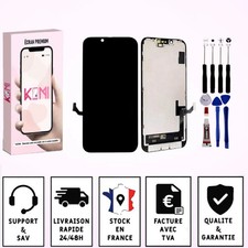 Ecran pour iPhone 14 LCD Vitre Tactile Compatible Châssis Kit outils - LCD / Noi
