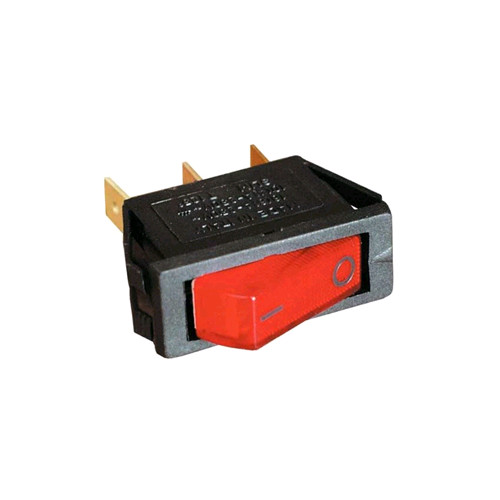 Interrupteur lumineux rouge