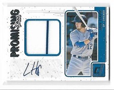 2017 Donruss Promising Pros Ian Happ Jersey Autograph Chicago Cubs