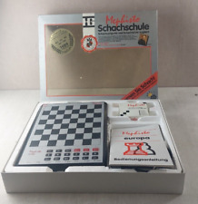 Ancien jeu d'échec électronique, apprentissage, Mephisto, en allemand, vintage