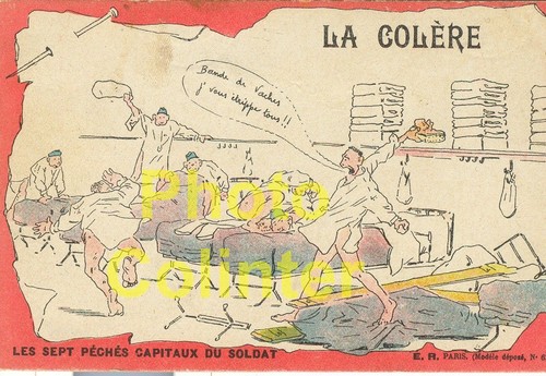 Colère 7 péchés - colère,