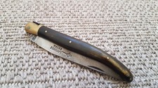 COUTEAU DE POCHE LAGUIOLE EXTRA G. DAVID MANCHE EN CORNE