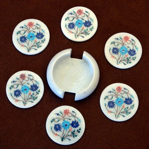 Marbre coaster set - set, pierre