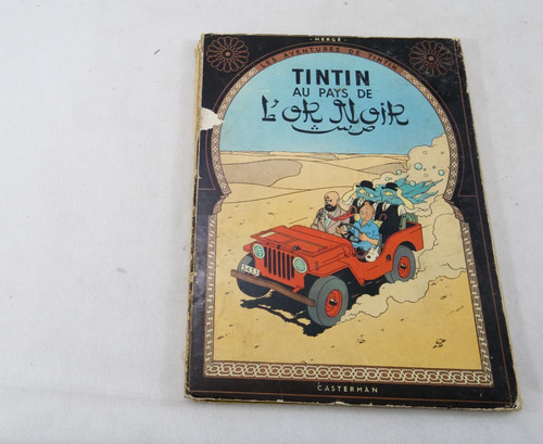 Tintin pays l or noir - de, l'or