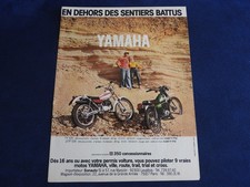 publicité moto Yamaha TY / DTF 125