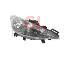 PHARES AVANT POUR PEUGEOT 207 2006-2013 Droite 6206H4 NEUF