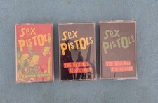 SEX PISTOLS LOT 3 CASSETTES