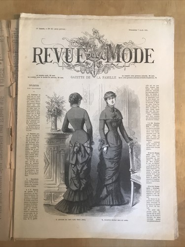 Revue mode 1881 501 - la, #501