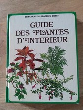 livre Guide des plantes d'interieur Reader's digest 1981 couverture rigide 