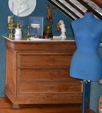 Ancienne commode en pitchpin 4