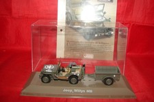 ATLAS JEEP WILLYS MB 1/43 NEUF BOITE vehicules et blindes 2nde guerre