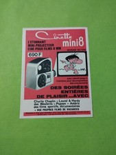 PUBLICITE CINETTE MINI 8 PROJECTEUR FILM - 1971 - ( A2 )