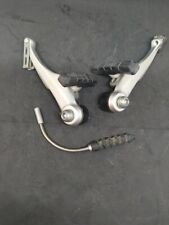 Paire ETRIER FREIN V-BRAKE VTT Alu Argent - AVANT + ARRIERE