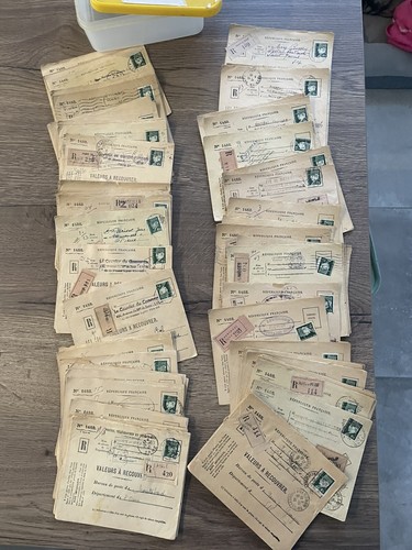 Lot 100 enveloppes - , entier