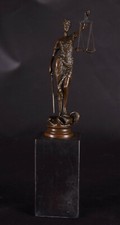 Justicia Bronze Sculpture