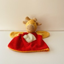 NEUF Doudou Marionnette Girafe