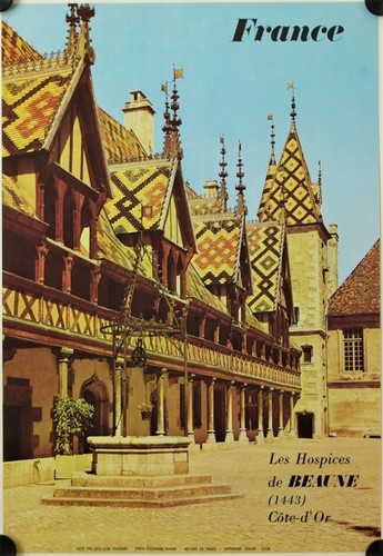 Affiche tourisme france les - affiche,