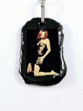 PORTE-CLES - MYLÈNE FARMER - Fabrication Maison sur Ardoise, Photo Vernie -