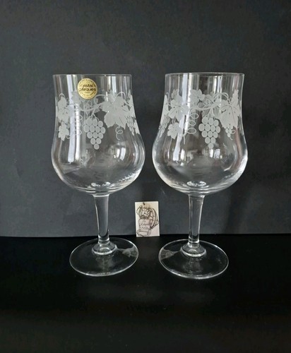 Lot verres vin xl décor - 2,