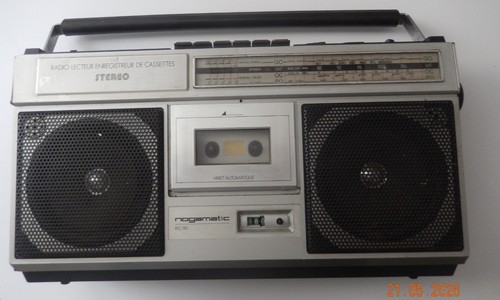 Radio cassette boombox année - cassette,